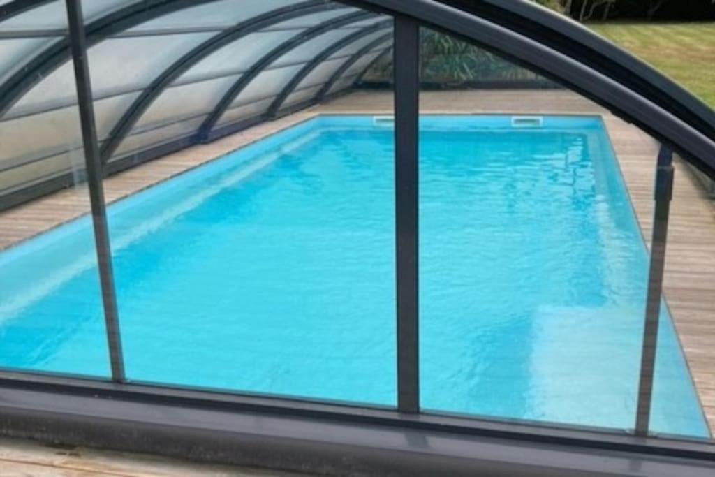 Le Gite Marie-Galante : Belle Maison D'Hotes Avec Acces Piscine En Ete Lanmeur 외부 사진